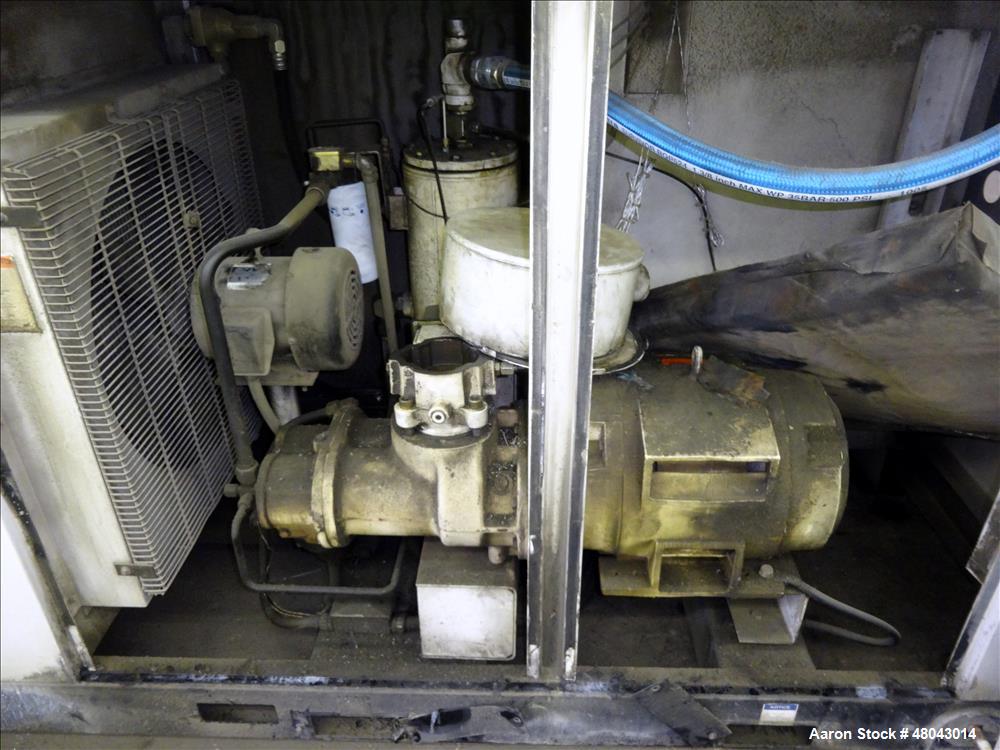 Used Ingersoll-Rand Air Cooled Rotary Screw Air Compressor, Model SSR-EPE50.