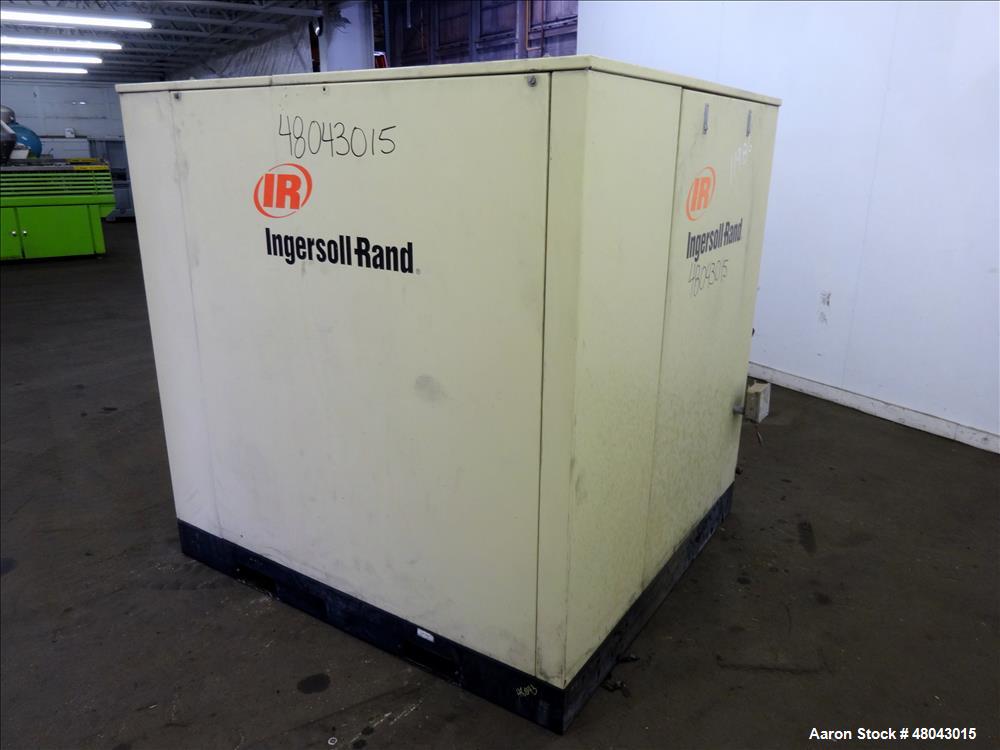 Used Ingersoll-Rand Air Cooled Rotary Screw Air Compressor, Model SSR-EPE50.