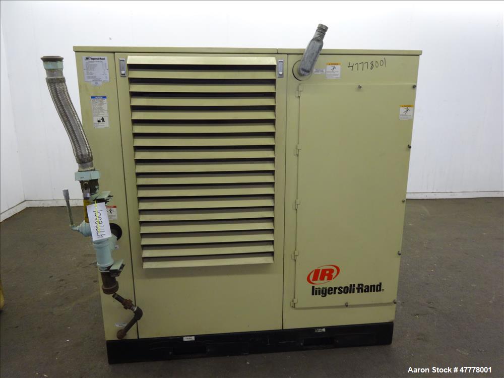 Used Ingersoll-Rand Rotary Screw Air Compressor, Model SSR-HP75.