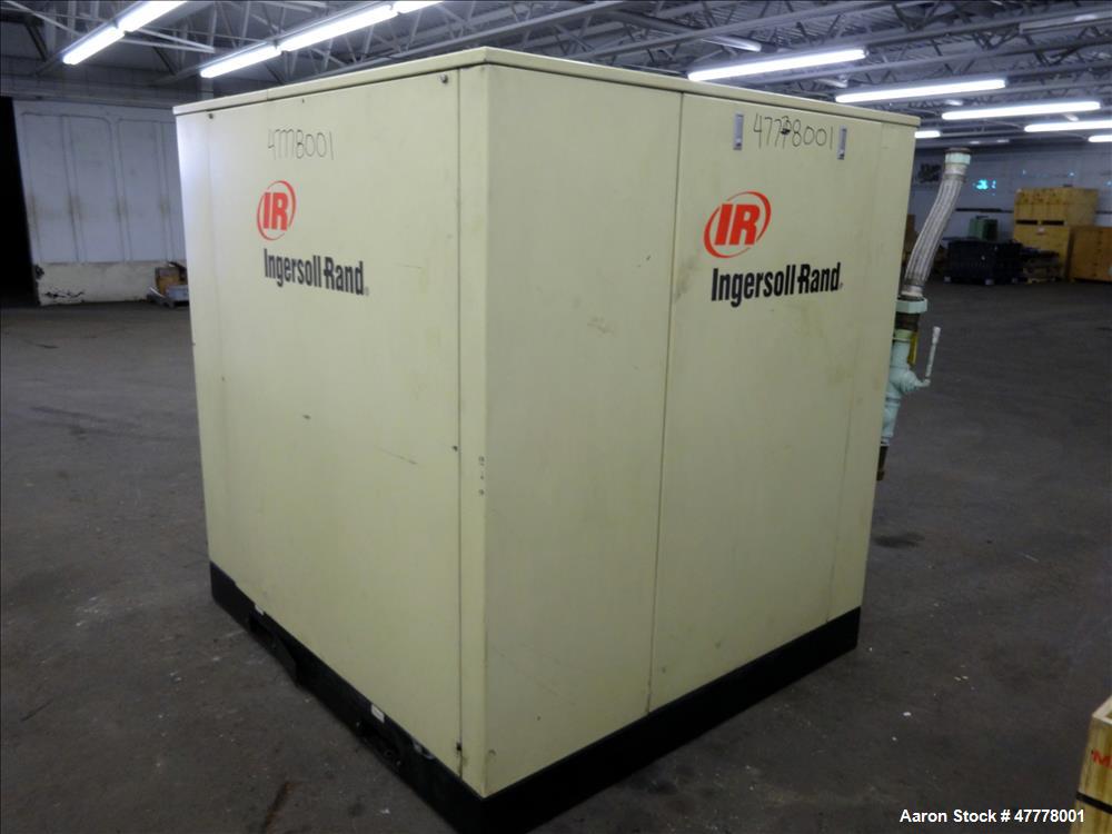 Used Ingersoll-Rand Rotary Screw Air Compressor, Model SSR-HP75.