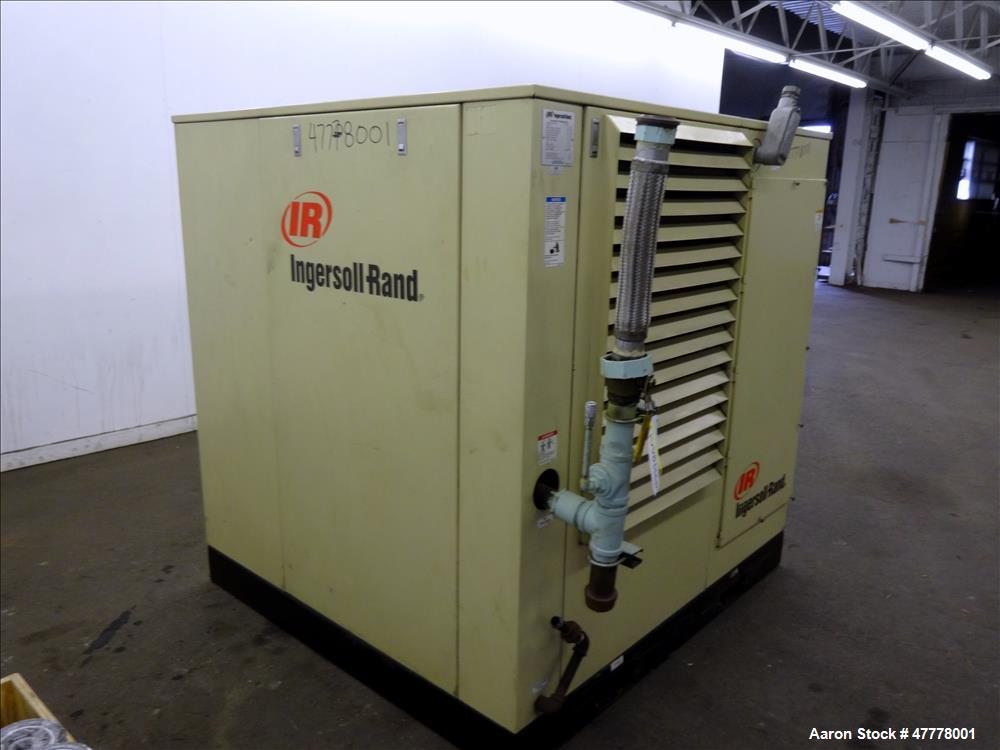 Used Ingersoll-Rand Rotary Screw Air Compressor, Model SSR-HP75.