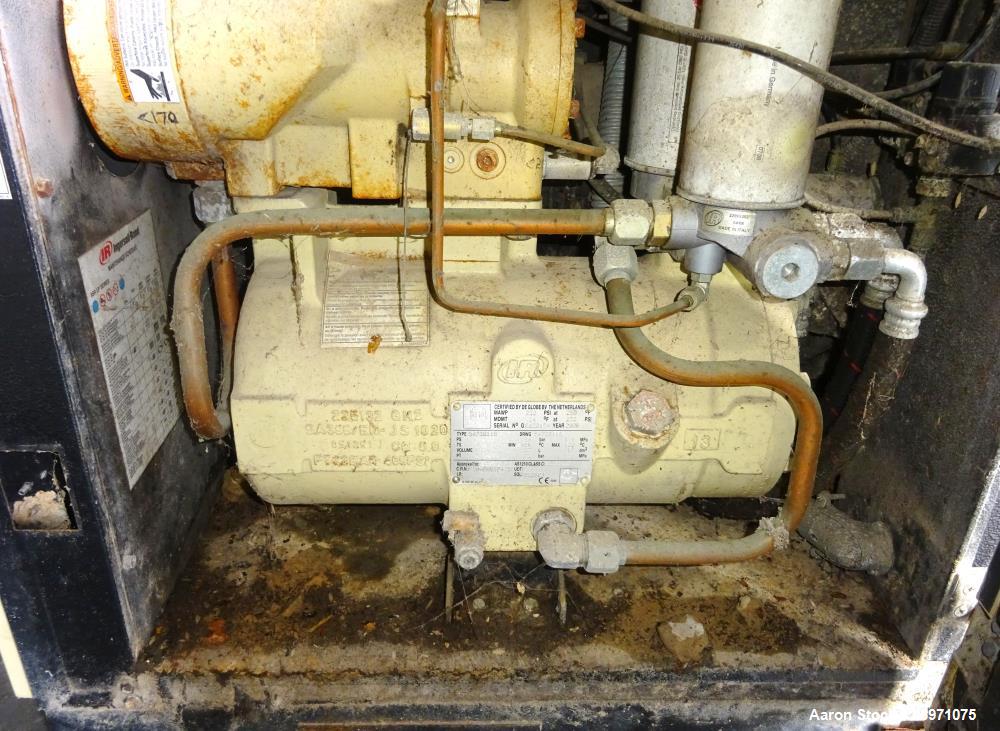 Used Ingersoll-Rand Air Cooled Rotary Screw Air Compressor, Model SSR UP6-20-12