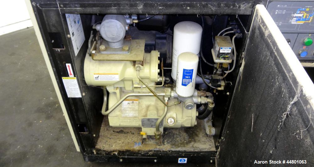 Used Ingersoll-Rand Air Cooled Rotary Screw Air Compressor, Model SSR UP6-25-125