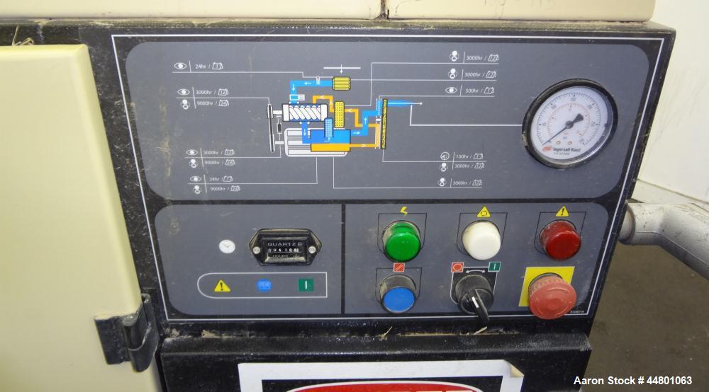 Used Ingersoll-Rand Air Cooled Rotary Screw Air Compressor, Model SSR UP6-25-125