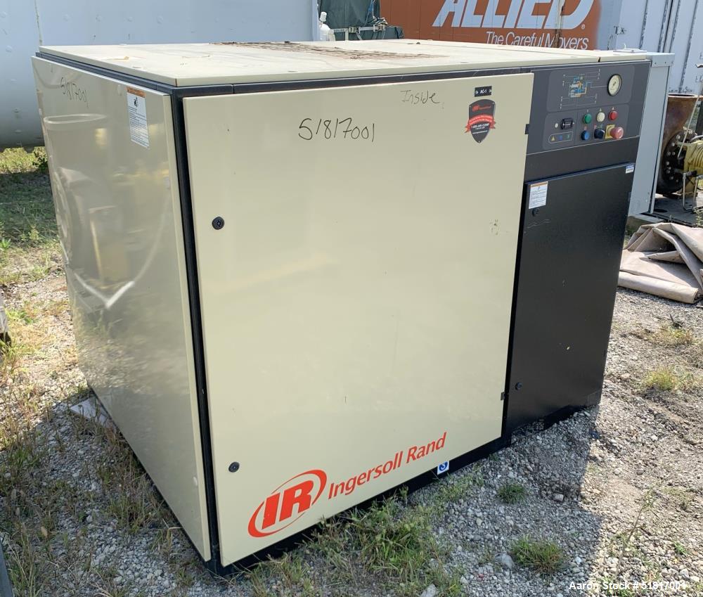 Ingersoll Rand Rotary Screw Compressor, Model SSRUP-40-125