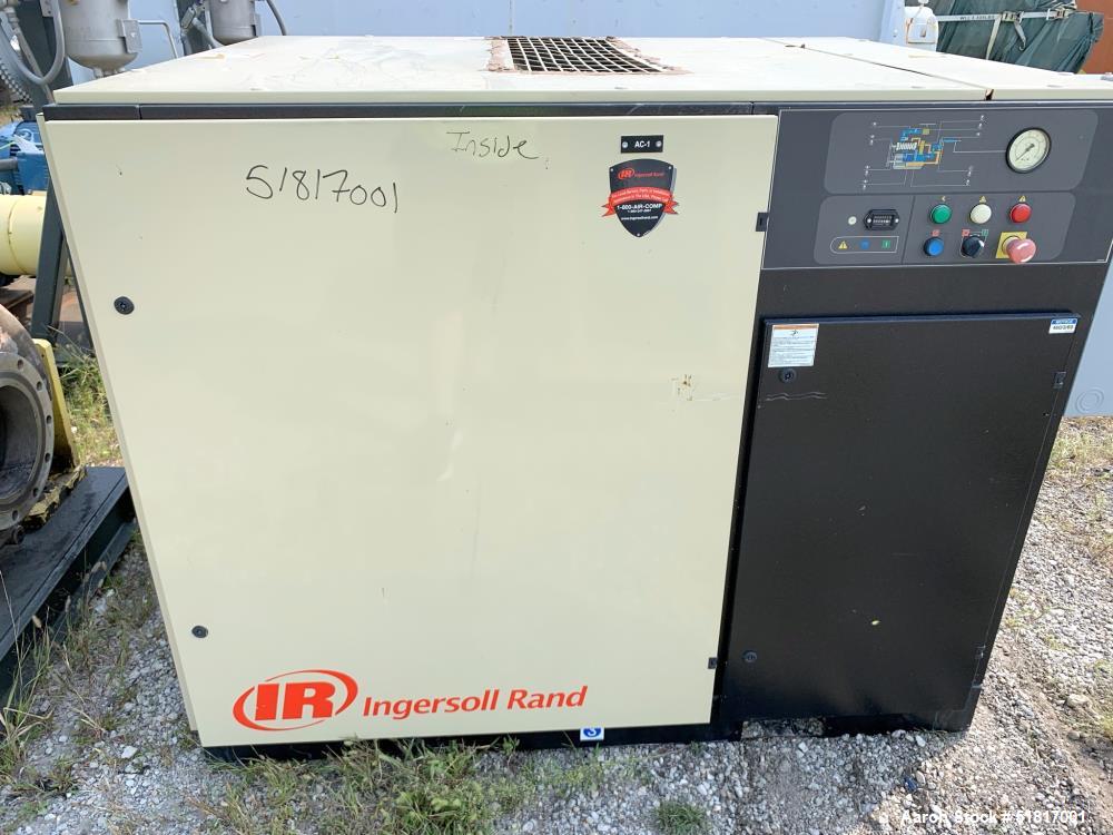 Ingersoll Rand Rotary Screw Compressor, Model SSRUP-40-125