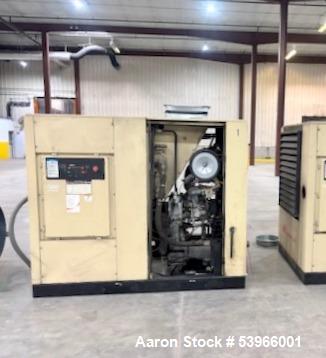 Used Ingersoll Rand Sierra H75A 75 HP Rotary Screw Air Compressor with TS2A Dryer & Expansion Tank – 288 CFM, 125 PSIG