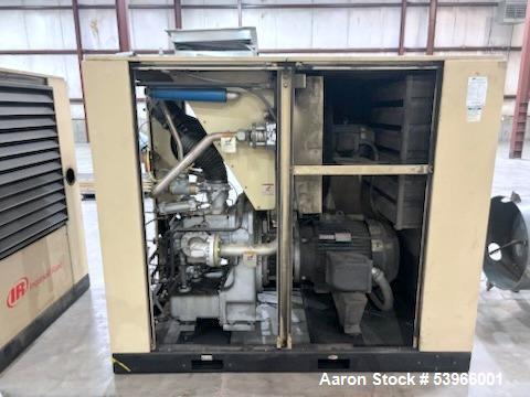 Used Ingersoll Rand Sierra H75A 75 HP Rotary Screw Air Compressor with TS2A Dryer & Expansion Tank – 288 CFM, 125 PSIG
