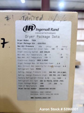 Used Ingersoll Rand Sierra H75A 75 HP Rotary Screw Air Compressor with TS2A Dryer & Expansion Tank – 288 CFM, 125 PSIG