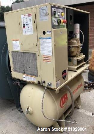 Used- Ingersoll-Rand UP6-15CTAS-150 15 HP Rotary Screw Air Compressor