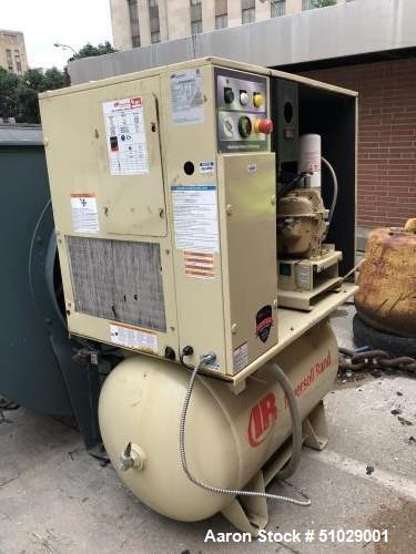 Used- Ingersoll-Rand UP6-15CTAS-150 15 HP Rotary Screw Air Compressor