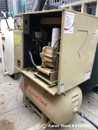 Used- Ingersoll-Rand UP6-15CTAS-150 15 HP Rotary Screw Air Compressor