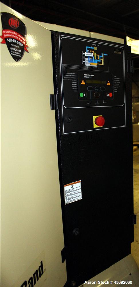 Used Ingersoll-Rand Air Cooled Rotary Screw Air Compressor, Model UP6 30-150. Capacity 112 cfm, rated operating pressure 150 psig. 240 gallon capacity tank. Driven by an approximately 30 hp motor. In...