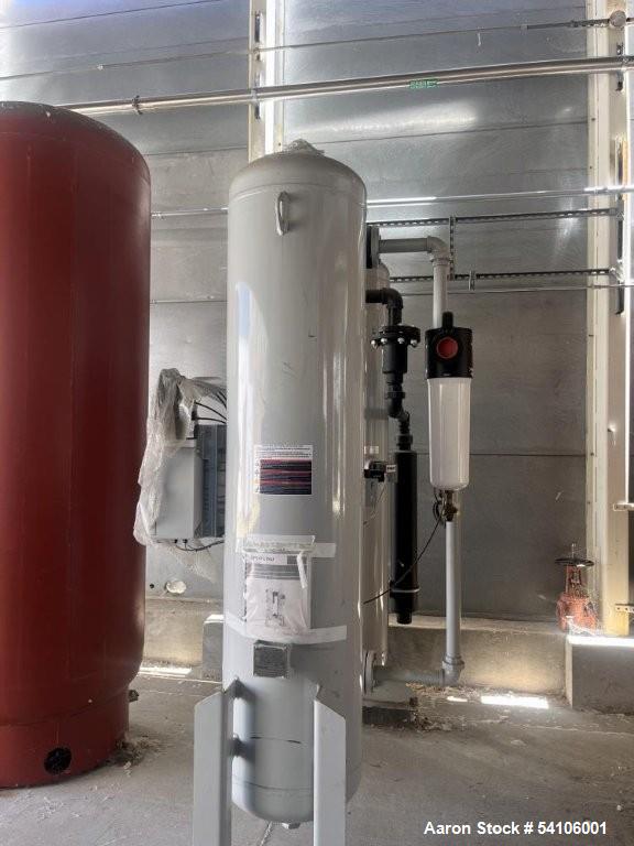 Unused Kobelco KNW-1-F/X Oil-Free Screw Compressor System | 200 HP | 125 PSIG | Complete Package