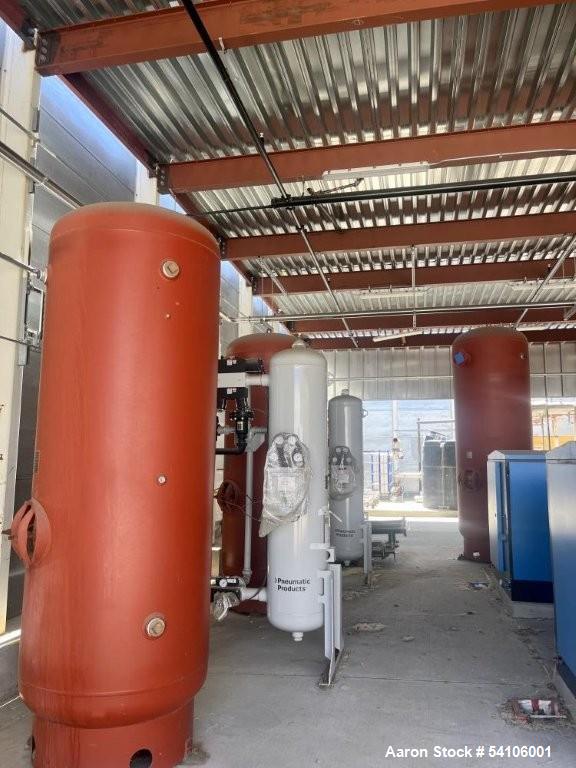 Unused Kobelco KNW-1-F/X Oil-Free Screw Compressor System | 200 HP | 125 PSIG | Complete Package