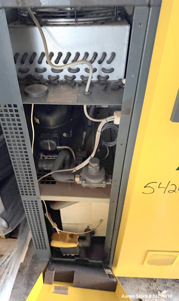 Used Kaesar 25hp Rotary Screw Air Compressor With Integrated Dryer, Model AS 25 T.  Serial # 2500, Built 2008.