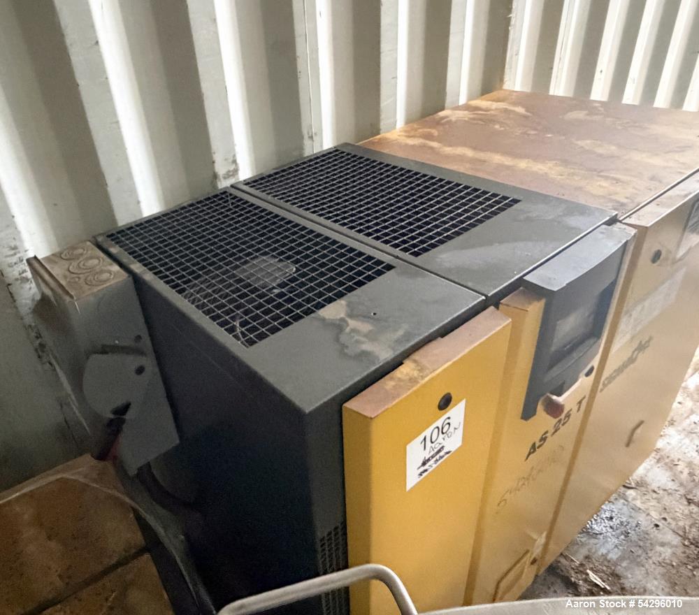 Used Kaeser AS 25T Rotary Screw Air Compressor with Integrated Dryer | 125 PSIG, 111 CFM