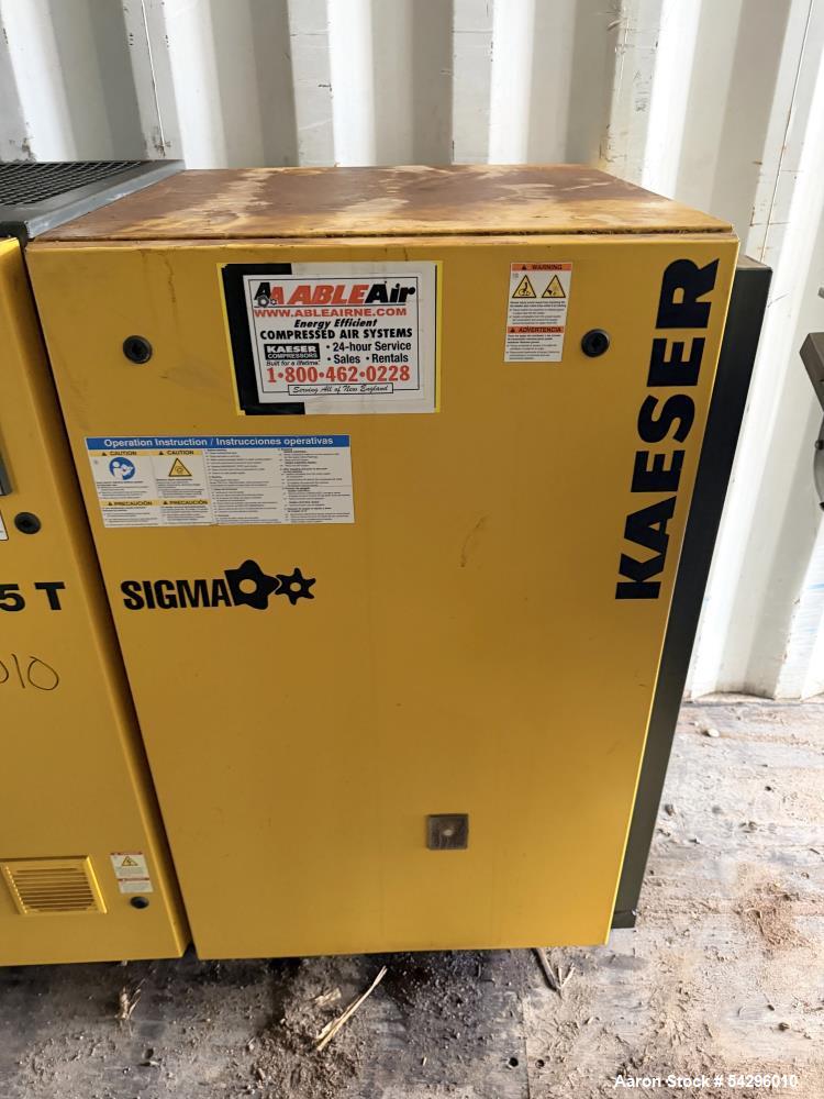Used Kaeser AS 25T Rotary Screw Air Compressor with Integrated Dryer | 125 PSIG, 111 CFM