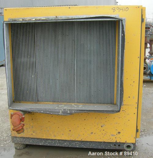 USED: Kaeser stationary rotary screw compressor, model DS140, aircooled. Capacity approximately 520 cfm at 110 psi. Driven by a 100 hp,3/60/460 volt motor. Unit includes a control panel. Skid mounted...