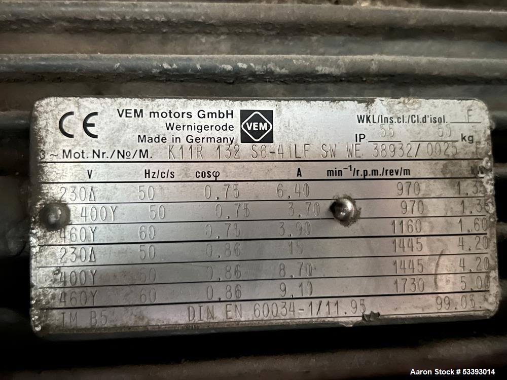 Used – Kaeser ES-280 Rotary Screw Air Compressor – 963 CFM, 220 HP, 105 PSIG