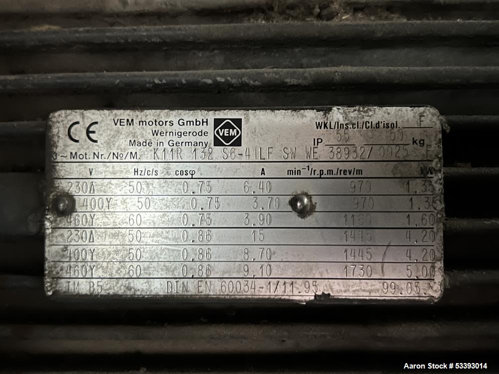 Used – Kaeser ES-280 Rotary Screw Air Compressor – 963 CFM, 220 HP, 105 PSIG