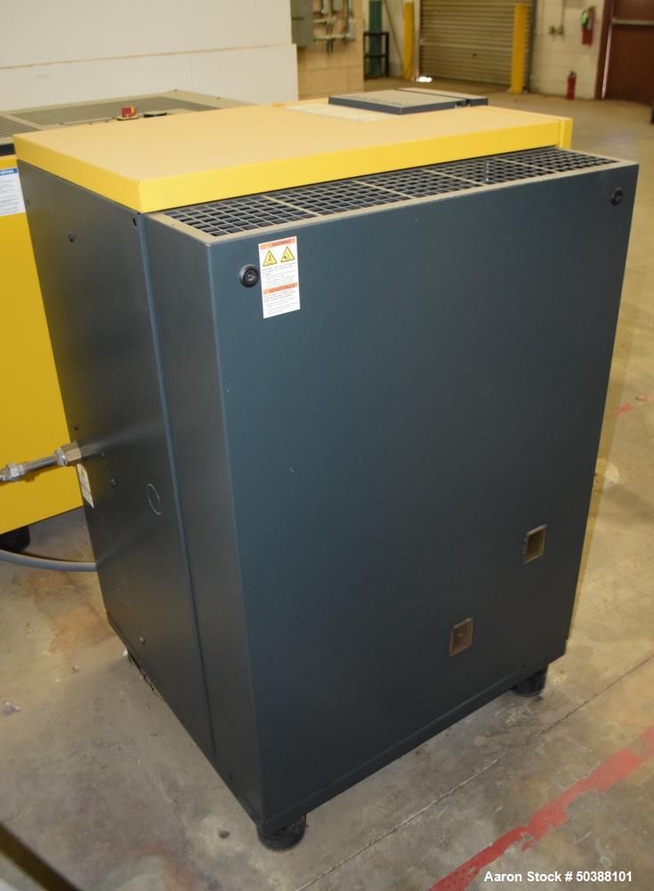 Used- Kaeser Stationary Rotary Screw Compressor, Model SK 15.