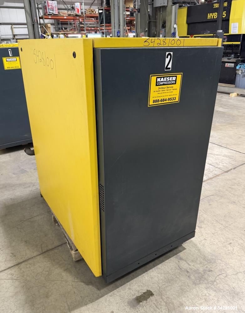 Used Kaeser ASD 25 Rotary Screw Air Compressor | 25 HP | 112 CFM @ 125 PSIG | Si
