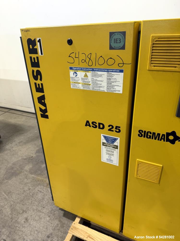 Kaeser ASD 25 Industrial Rotary Screw Air Compressor with Sigma Control 2 | 25 H