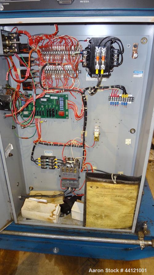 Used Quincy Air Cooled Rotary Screw Compressor, Model QSI750ANA3-2