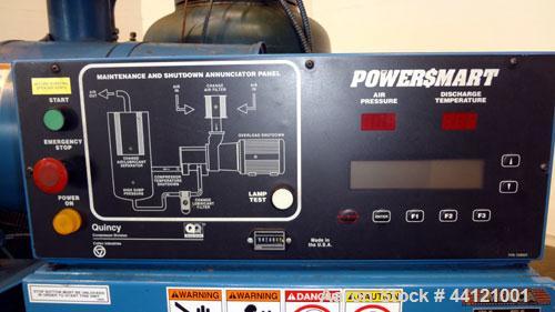 Used Quincy Air Cooled Rotary Screw Compressor, Model QSI750ANA3-2