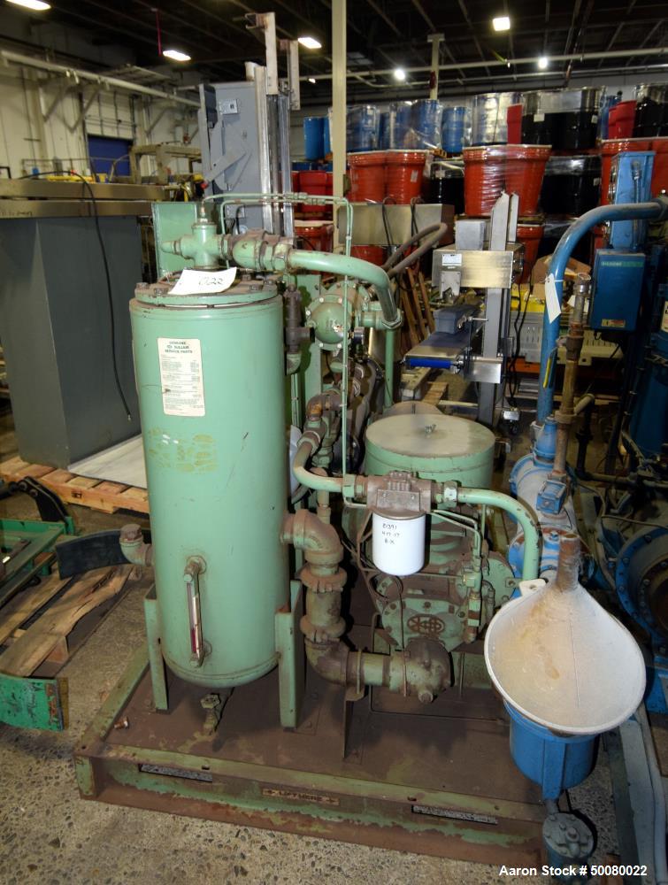 Used Sullair Single Stage Rotary Screw Compressor, Model 12BS-50L WCAC