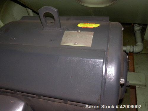 Used Sullair Rotary Screw Air Compressor, model 20-100L. Single stage, air cooled. Approximately 575 cfm at 100/110 psig. Driven by a 100 hp, 3/60/230/460 volt, 1770 rpm motor. Includes a control pan...