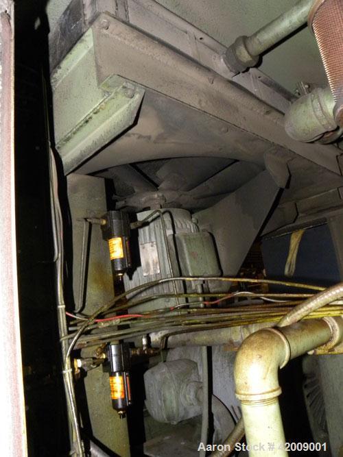 Used Sullair Rotary Screw Air Compressor, model 25-200H ACAC. Single stage, air cooled. Approximately 1218 cfm at 115/125 psig. Driven by a 200 hp, 3/60/460 volt, 1780 rpm motor. Includes a control p...