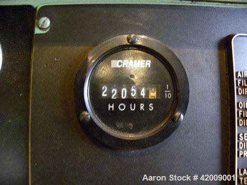Used Sullair Rotary Screw Air Compressor, model 25-200H ACAC. Single stage, air cooled. Approximately 1218 cfm at 115/125 psig. Driven by a 200 hp, 3/60/460 volt, 1780 rpm motor. Includes a control p...