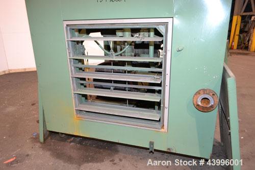 Used Sullair Air Cooled Rotary Screw Air Compressor, Model 25-200H ACAC. Approximately 900 cfm at 150 psig. Driven by a 250hp, 3/60/460 volt, 1770 rpm motor. Includes a control panel, and sound enclo...