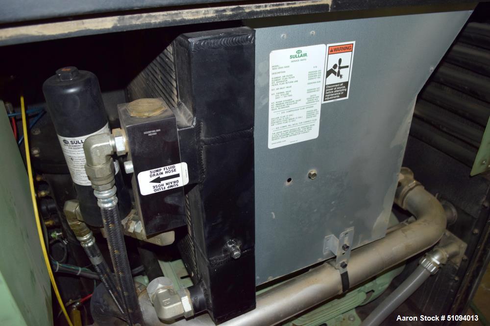 Used Sullair S-Energy 3000 Air Cooled Lubricated Rotary Screw Air Compressor