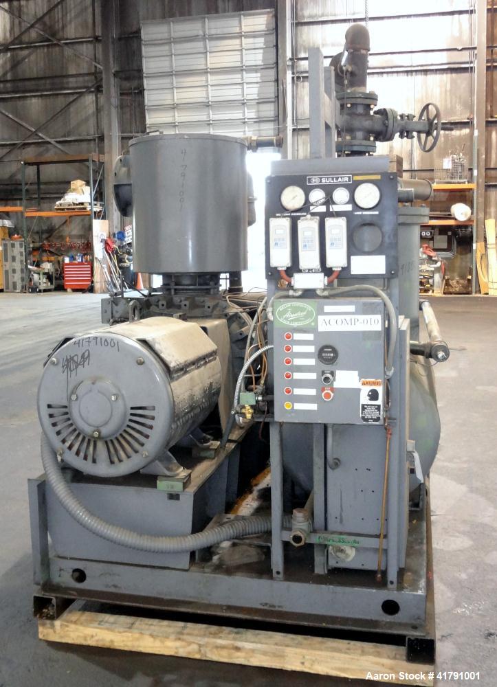 Used Sullair Rotary Screw Air Compressor, Model 32-200L
