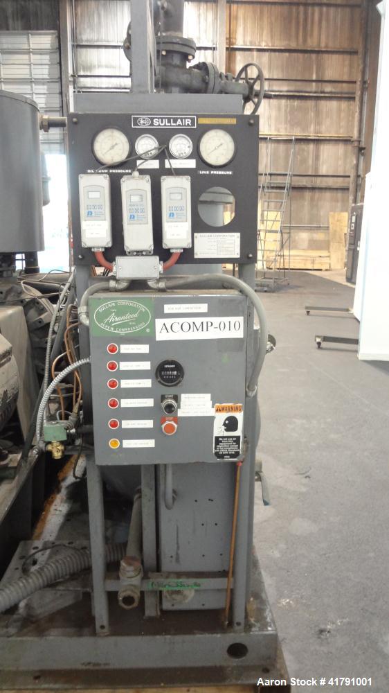 Used Sullair Rotary Screw Air Compressor, Model 32-200L