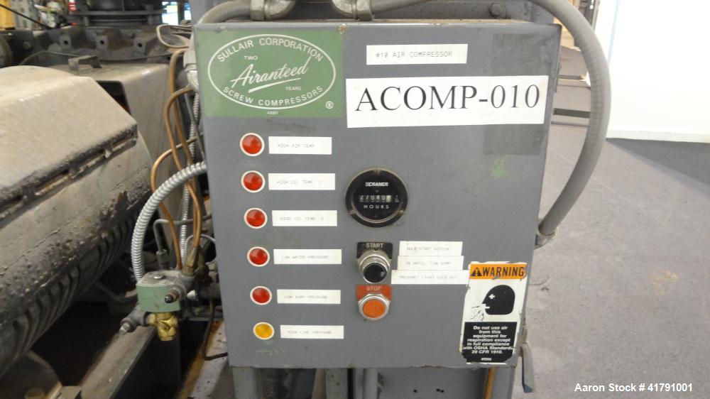 Used Sullair Rotary Screw Air Compressor, Model 32-200L