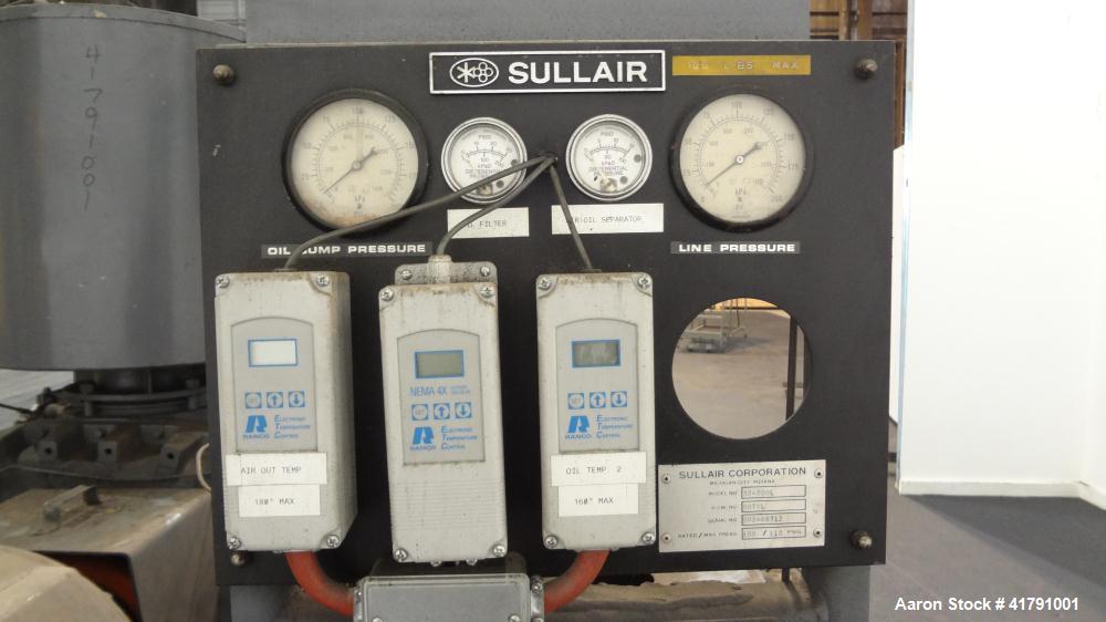 Used Sullair Rotary Screw Air Compressor, Model 32-200L