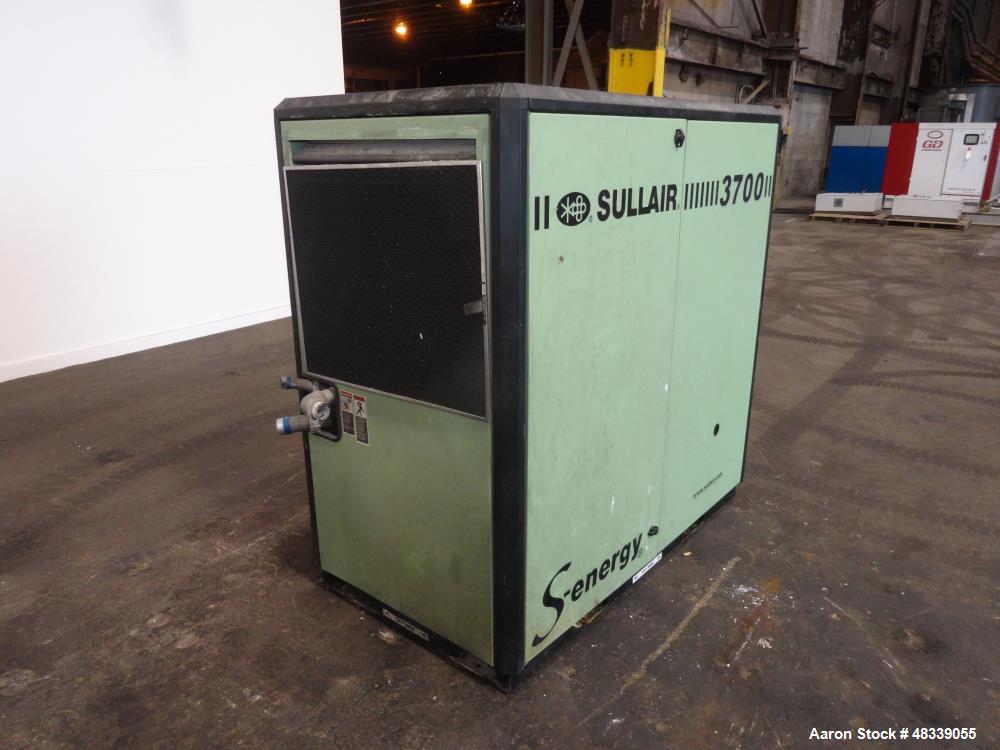 Used Sullair S-Energy 3700 Air Cooled Rotary Screw Compressor