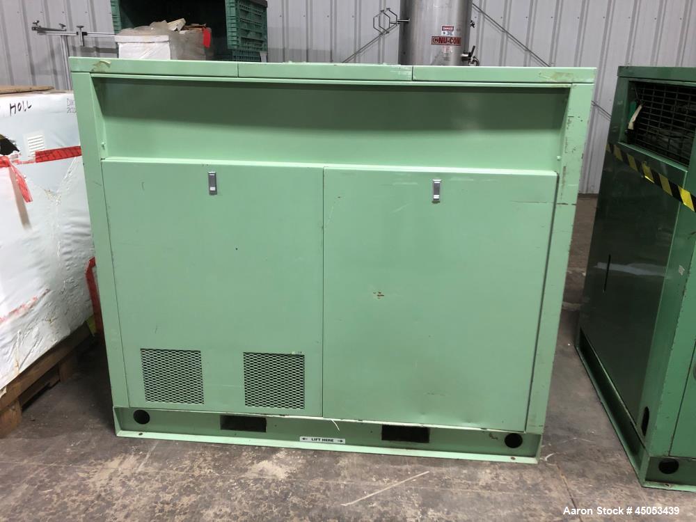 Unused- Sullair Rotary Screw Compressor, Model LS-16. Approximately 370 acfm capacity at 100psi. Driven by a 75hp motor. Includes Air Dryer, Model SRD400.