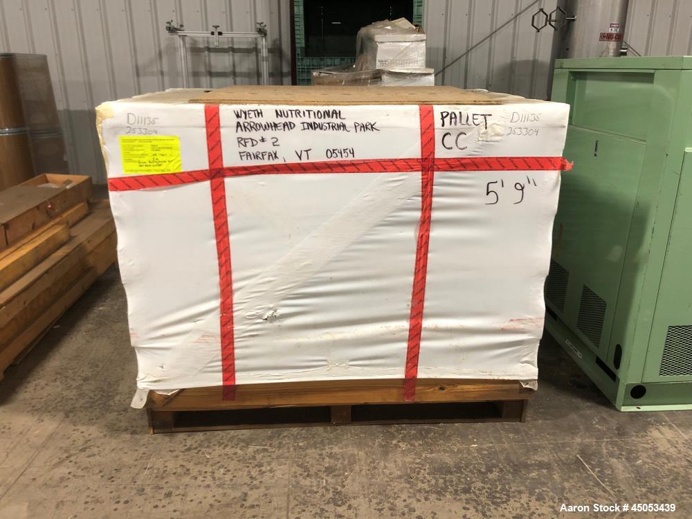 Unused- Sullair Rotary Screw Compressor, Model LS-16. Approximately 370 acfm capacity at 100psi. Driven by a 75hp motor. Includes Air Dryer, Model SRD400.