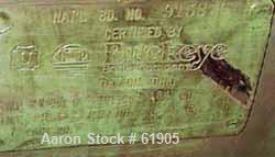 Used Sullair Rotary Screw Compressor, Model 6E-05.0-H. CFM Capacity 18, max air pressure 125 psi. 3427.5 hours on meter, 5 hp, 3 ph, 230/460V, 1725 rpm motor. Buckeye tank rated 200 psi at 460 deg F.