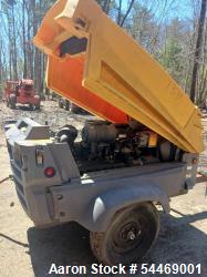 Used Atlas Copco XAS 185 (JD) Trailered Air Compressor | 185 CFM Rotary Screw Diesel Unit