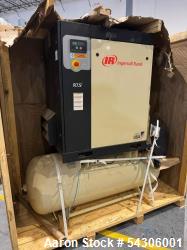 Used Ingersoll Rand Industrial Air Compressor, Model R7.5i-A125, Designed For Continuous-Duty, Rated At 10 Horsepower And De...