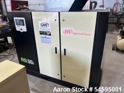 Used Ingersoll Rand RS30i-A125 Rotary Screw Air Compressor Package – 40 HP, 184 CFM, 125 PSI