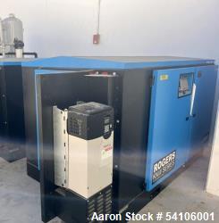 Unused Kobelco KNW-1-F/X Oil-Free Screw Compressor System | 200 HP | 125 PSIG | Complete Package
