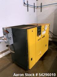Used Kaesar 25hp Rotary Screw Air Compressor With Integrated Dryer, Model AS 25 T.  Serial # 2500, Built 2008.