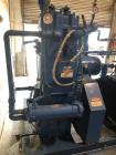 Used 3500 Gallon Air Receiver with Quincy Two Stage Water Cooler Compressor
